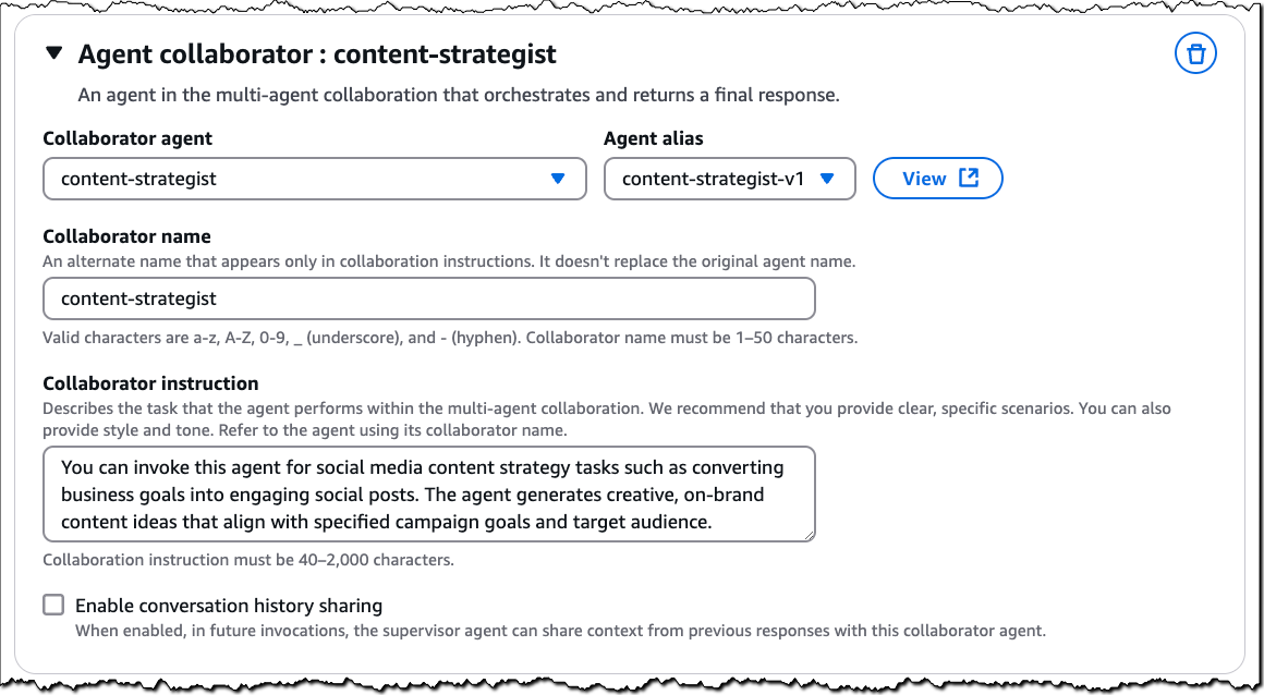 Multi-agent collaboration in Amazon Bedrock