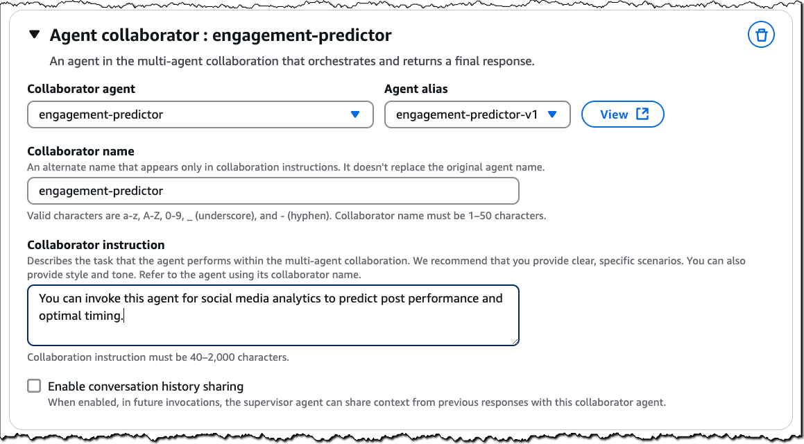 Multi-agent collaboration in Amazon Bedrock