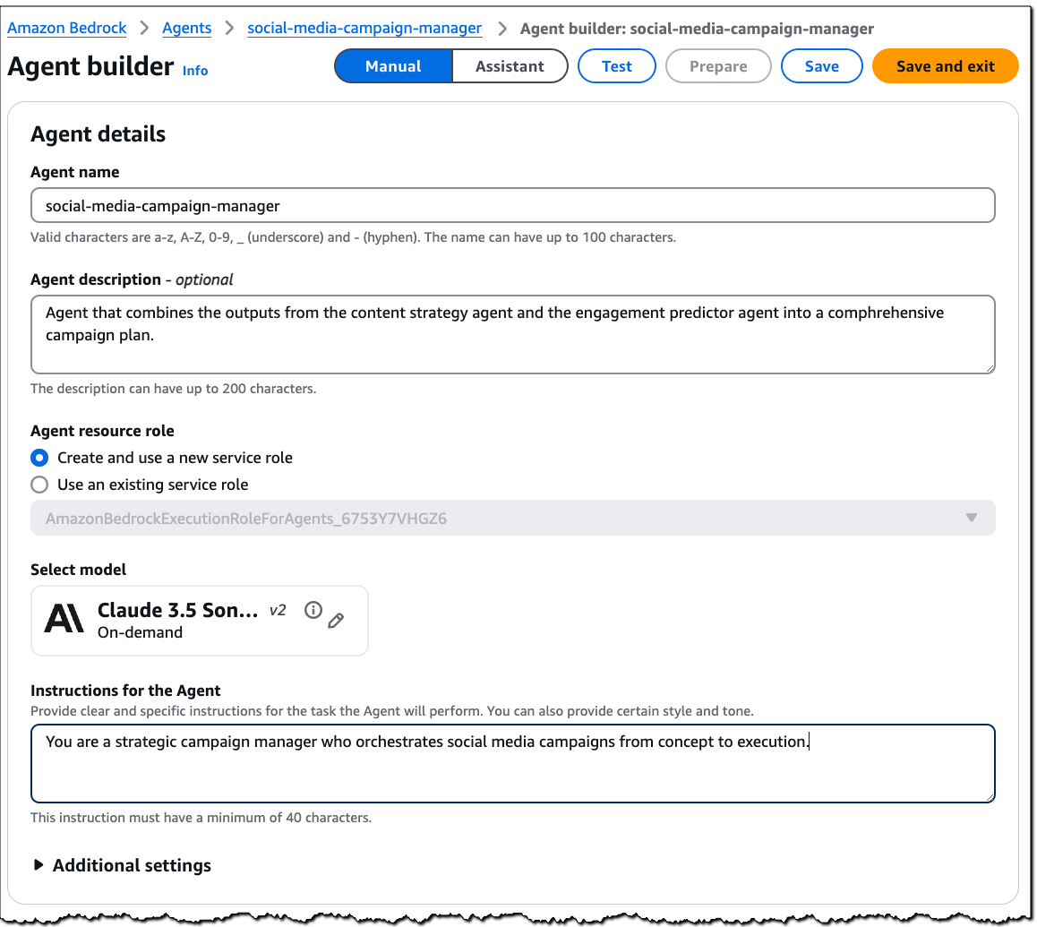 Multi-agent collaboration in Amazon Bedrock
