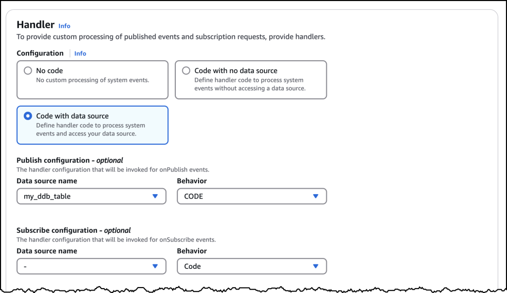 Screenshot of the AWS Console