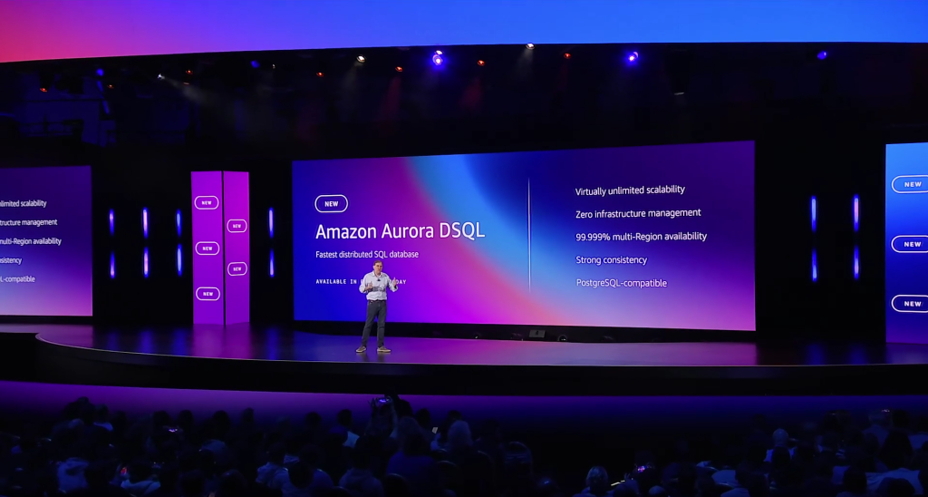 Matt Garman introduces Amazon Aurora DSQL