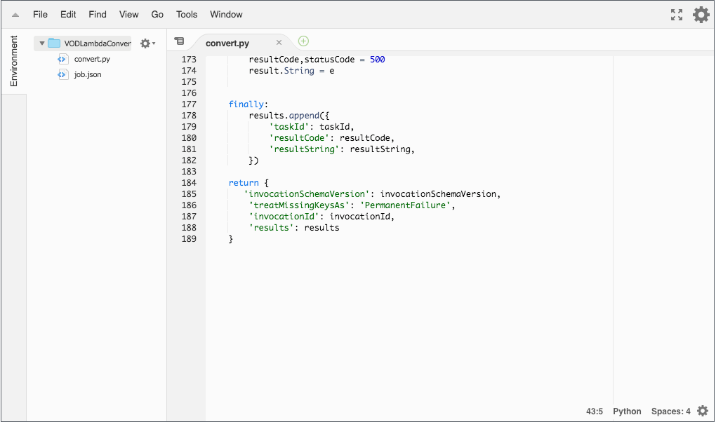 When triggering Lambda with S3 Batch Operations, a new response needs to be created that returns special data fields.