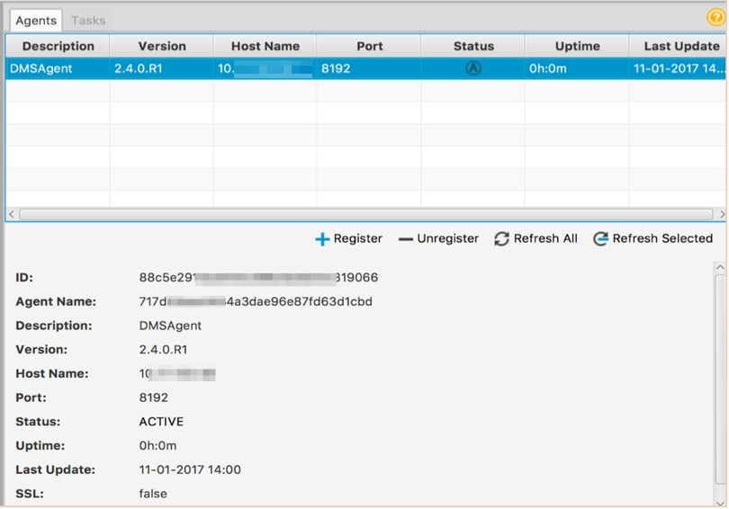 This is how it looks after registration