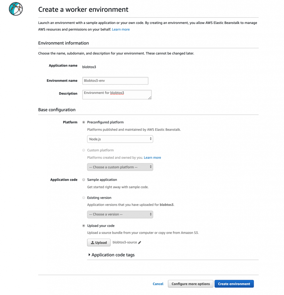 Set up the Worker environment