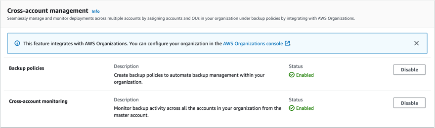 Step 1 - Opt in to cross-account management