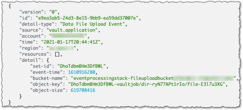 A 'data' file upload event