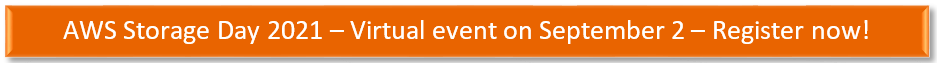 AWS Storage day 2021 registration button 6