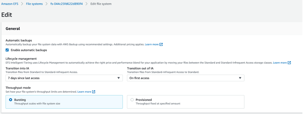 Lifecycle management