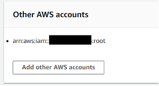 This diagram shows how you can add the source account's ARN under the destination account's AWS KMS console.