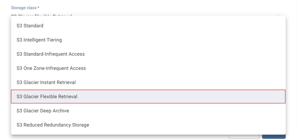 Figure 3 - Creating a Cloud Storage Library in Commvault