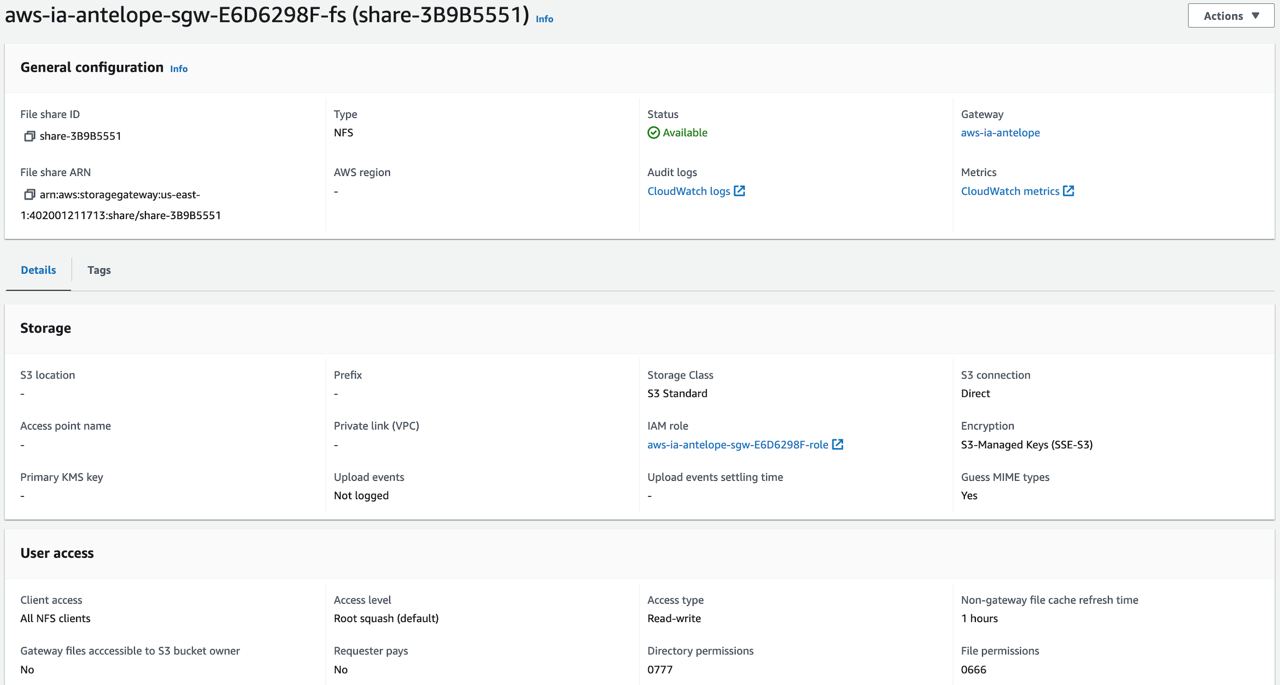 File share to find newly created files