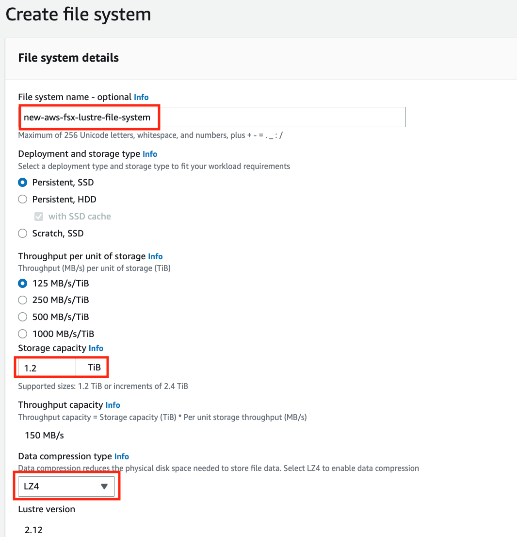 Enter file system name