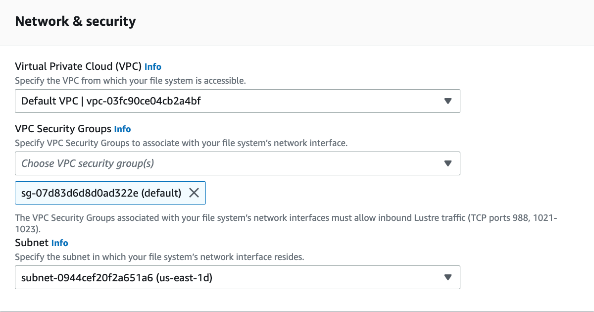 Network and security