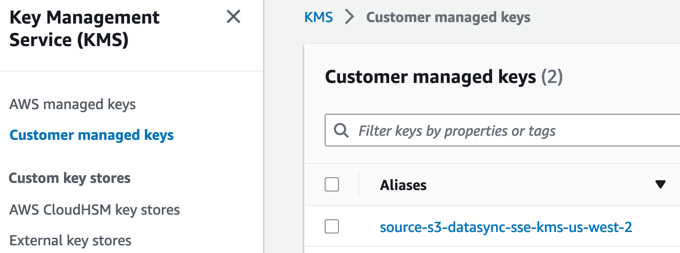 : Source S3 bucket KMS key