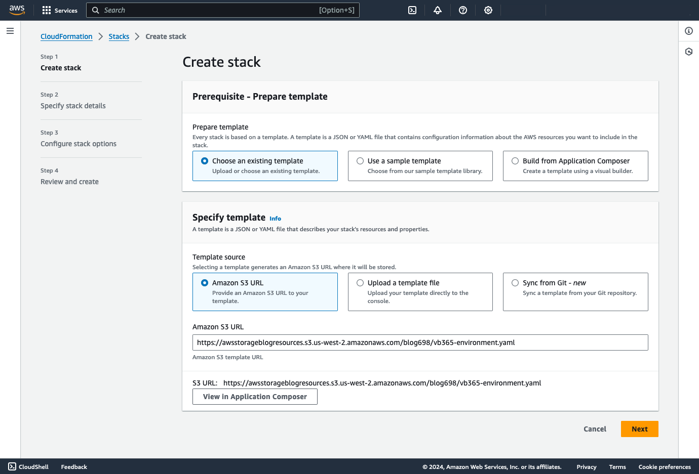 1-Deploy-the-VB365-infrastructure-CloudFormation-stack-Step1-CreateStack