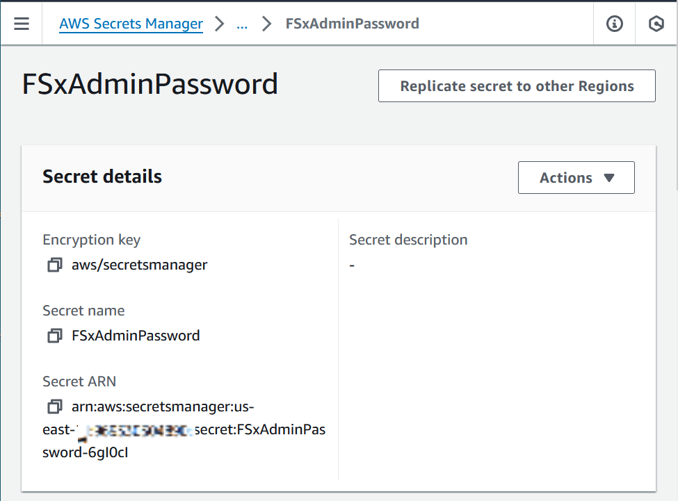 Figure 3: Secrets Manager