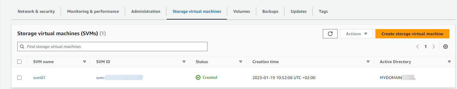 Storage virtual machines