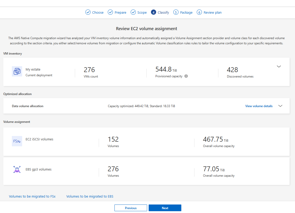 REview EC2 Volume assignment