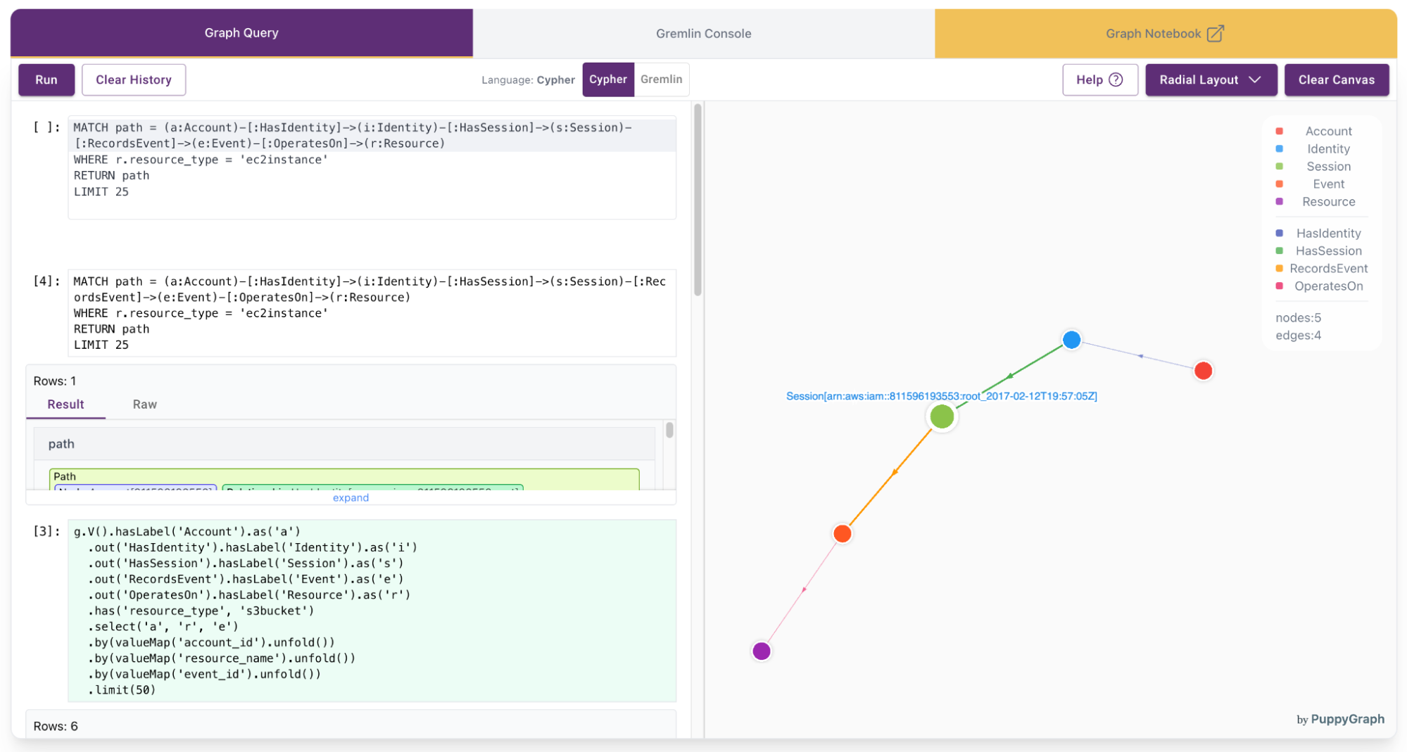 graph path query results limit
