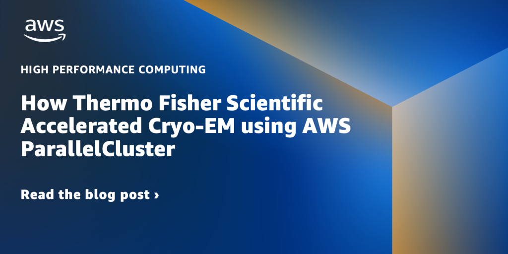 Thermo Fisher Scientific Accelerated Cryo-EM using AWS ParallelCluster