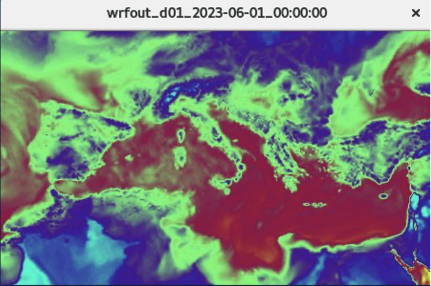 Figure 6: QVAPOR – Water Vapor Mixing Ratio