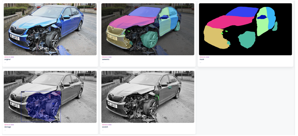 Figure 4: example of a wrecked car.