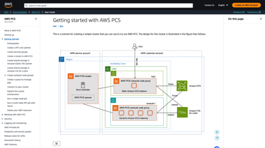 Getting started documentation
