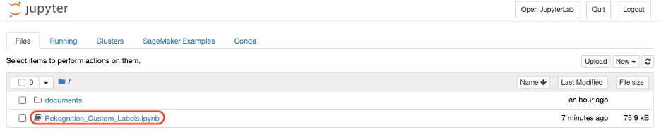 Choose Notebook Jupyter