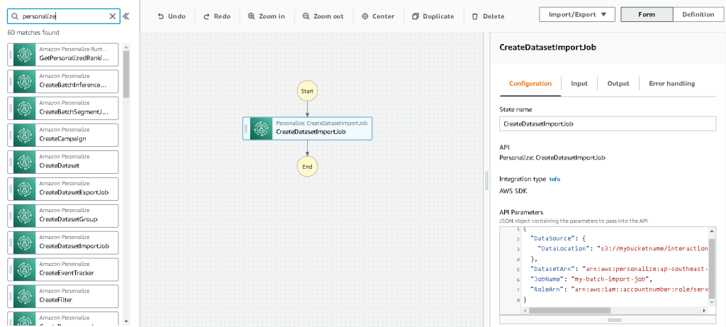 AWS Step Functions Workflow