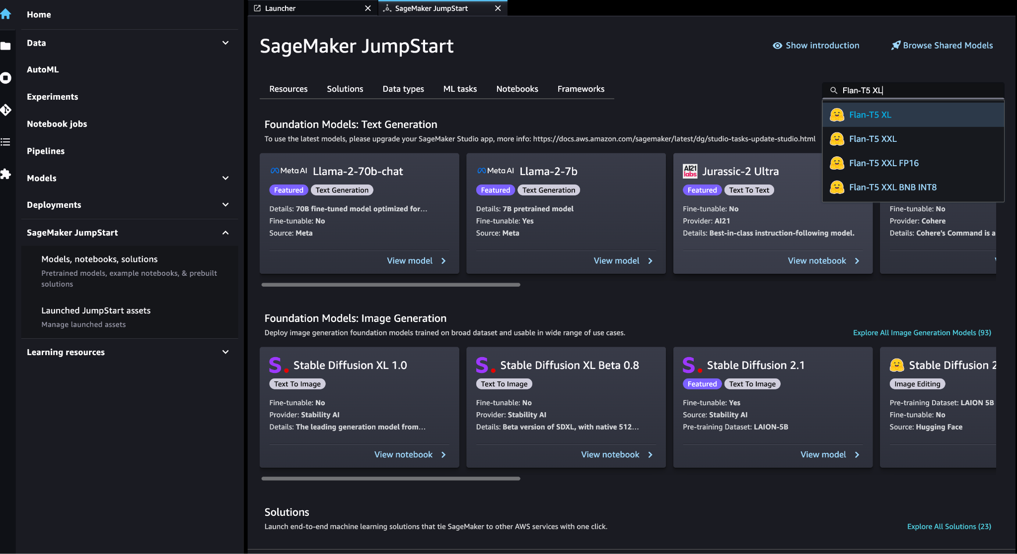 Search for the FLAN-T5-XL