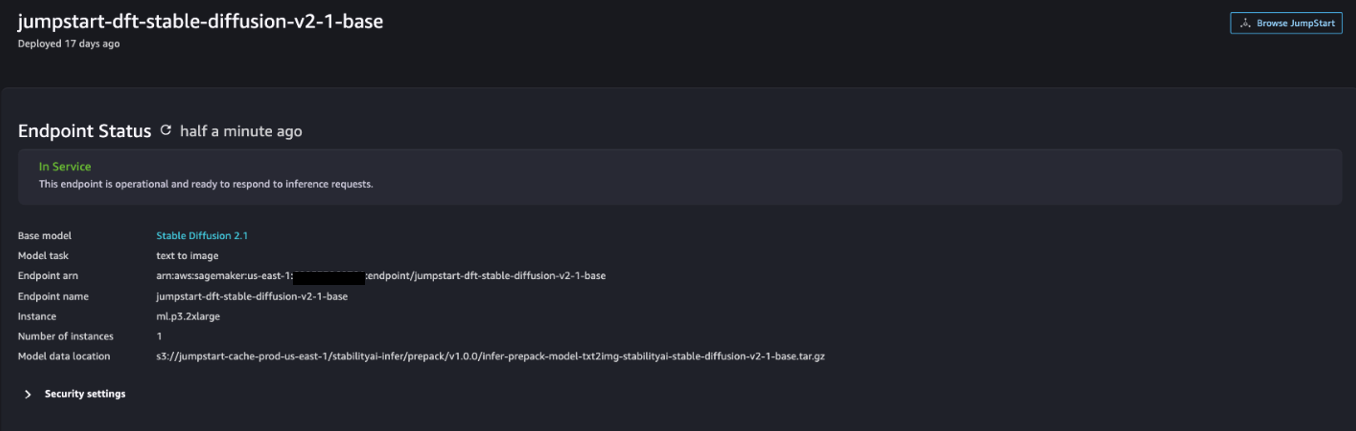 Stable Diffusion Model Status