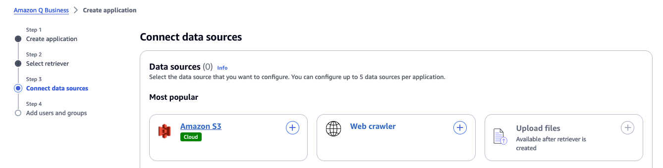 Select Amazon S3 connector