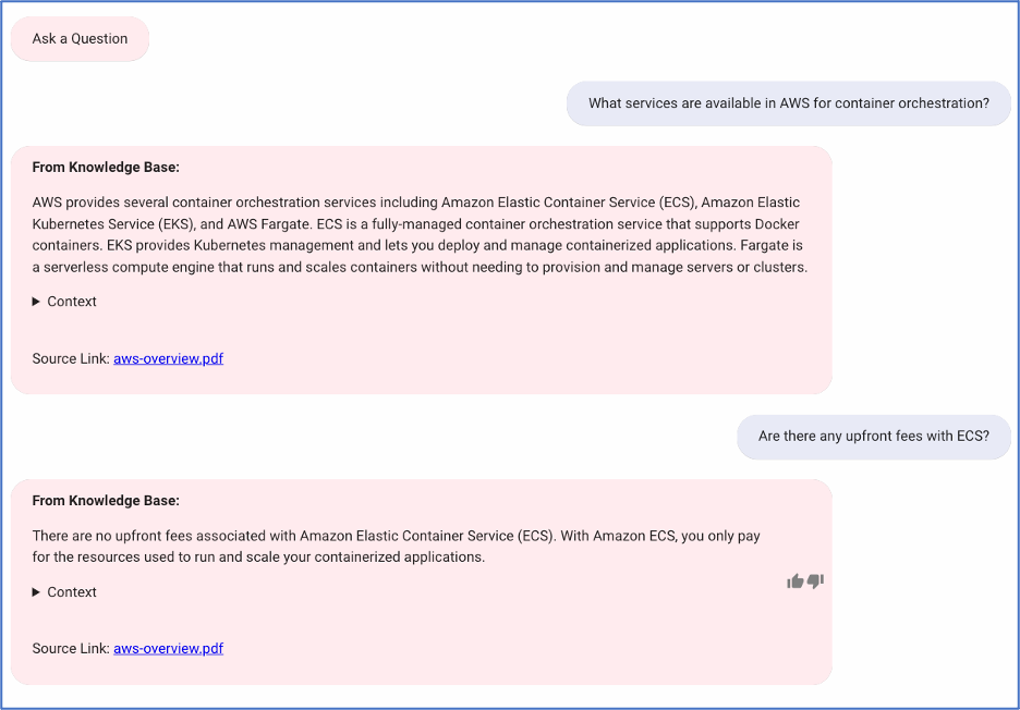 Generate answers from your Amazon Bedrock Knowledge Base