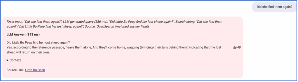 Query disambiguation with LLMs