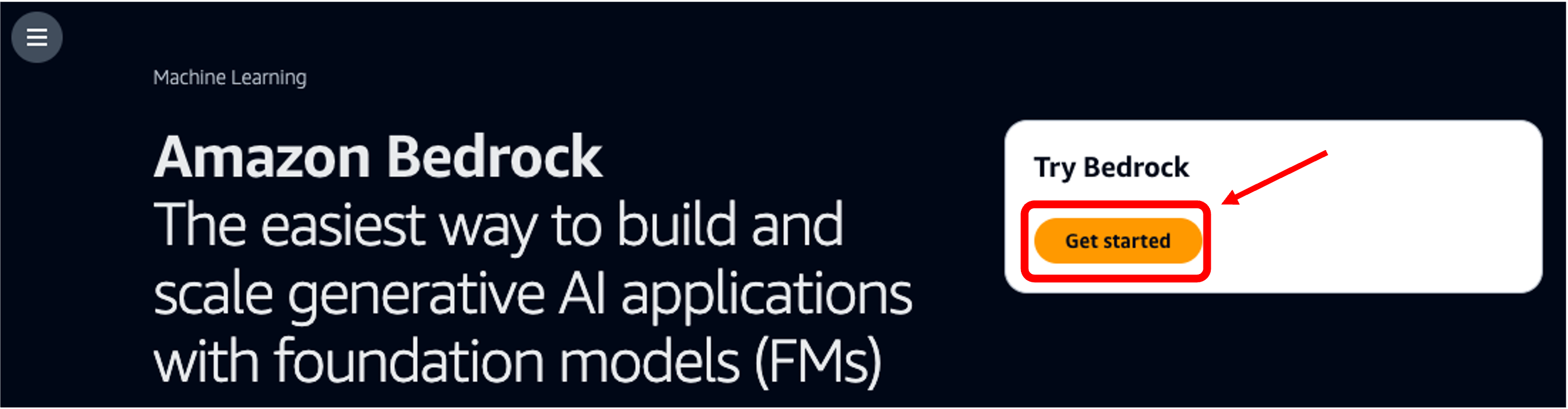 Amazon Bedrock getting started