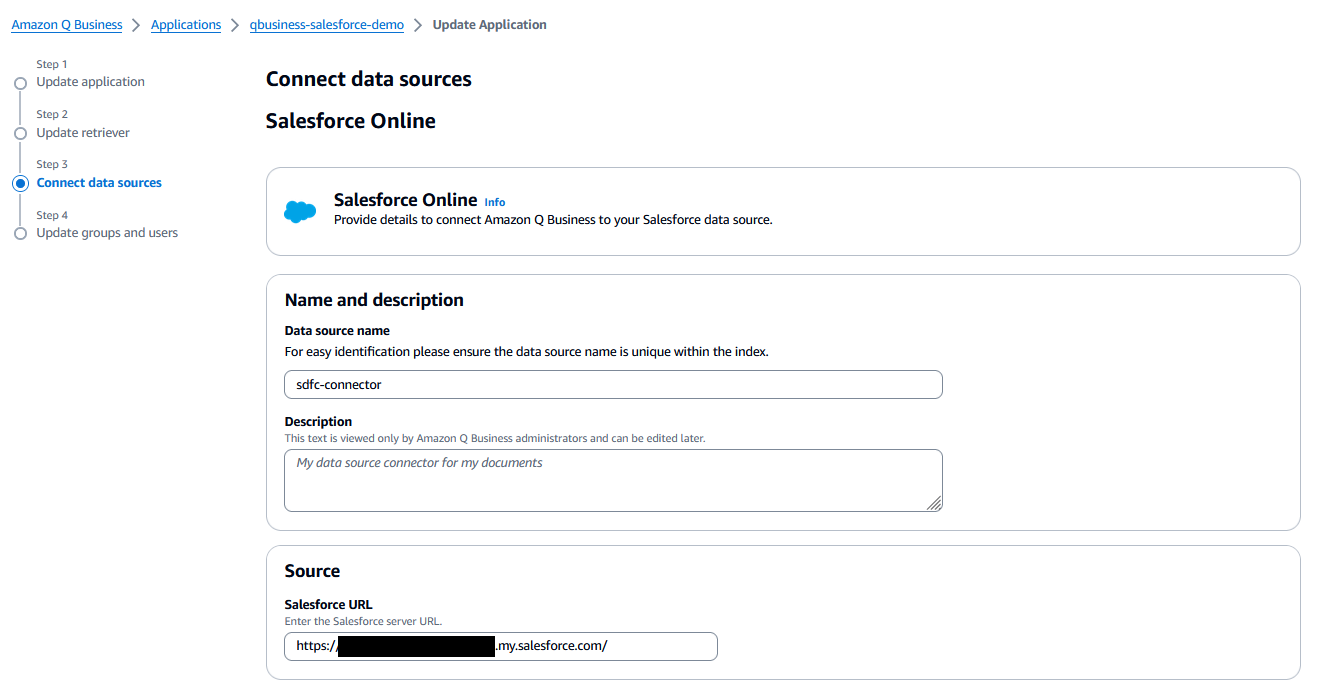 Amazon Q Connect Salesforce Data Source