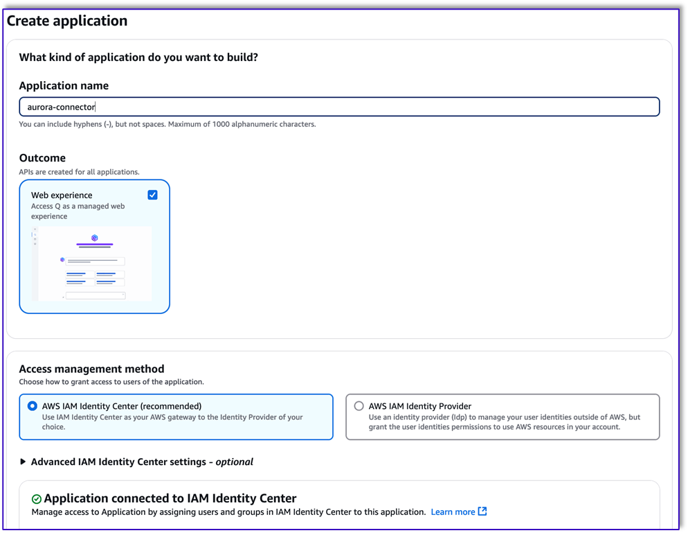 Create Application 2