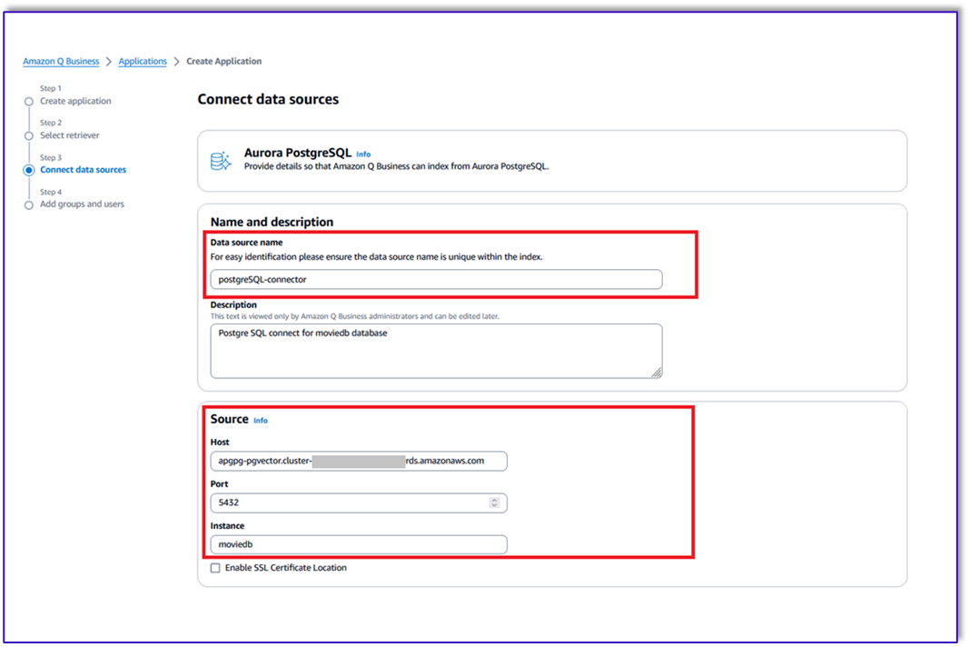 Configure data sources