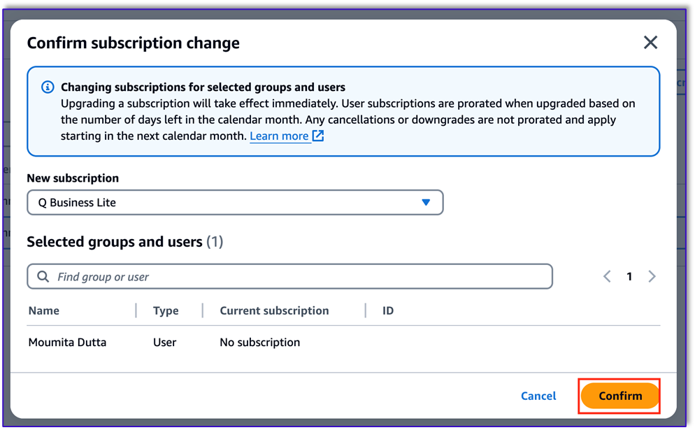 Confirm Subscription