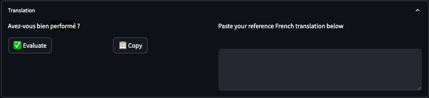 English-French Translation Test 1