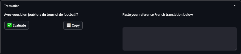 English-French Translation Test 2