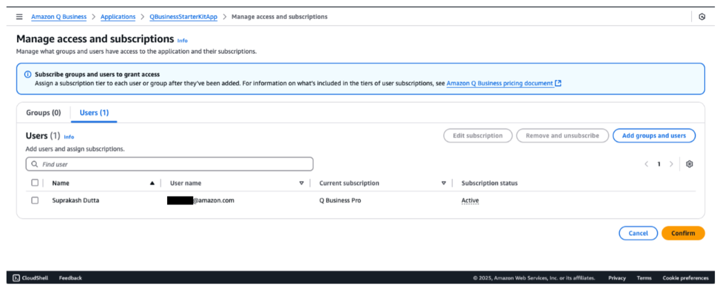 Solution Deployment steps for Reference Architecture to build a generative AI-enabled virtual IT troubleshooting assistant using Amazon Q Business