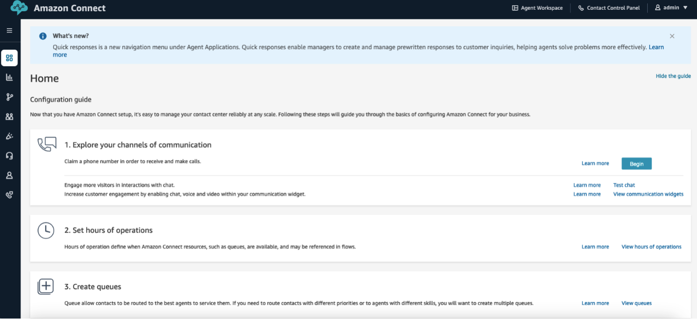 Agent workspace in Amazon Connect
