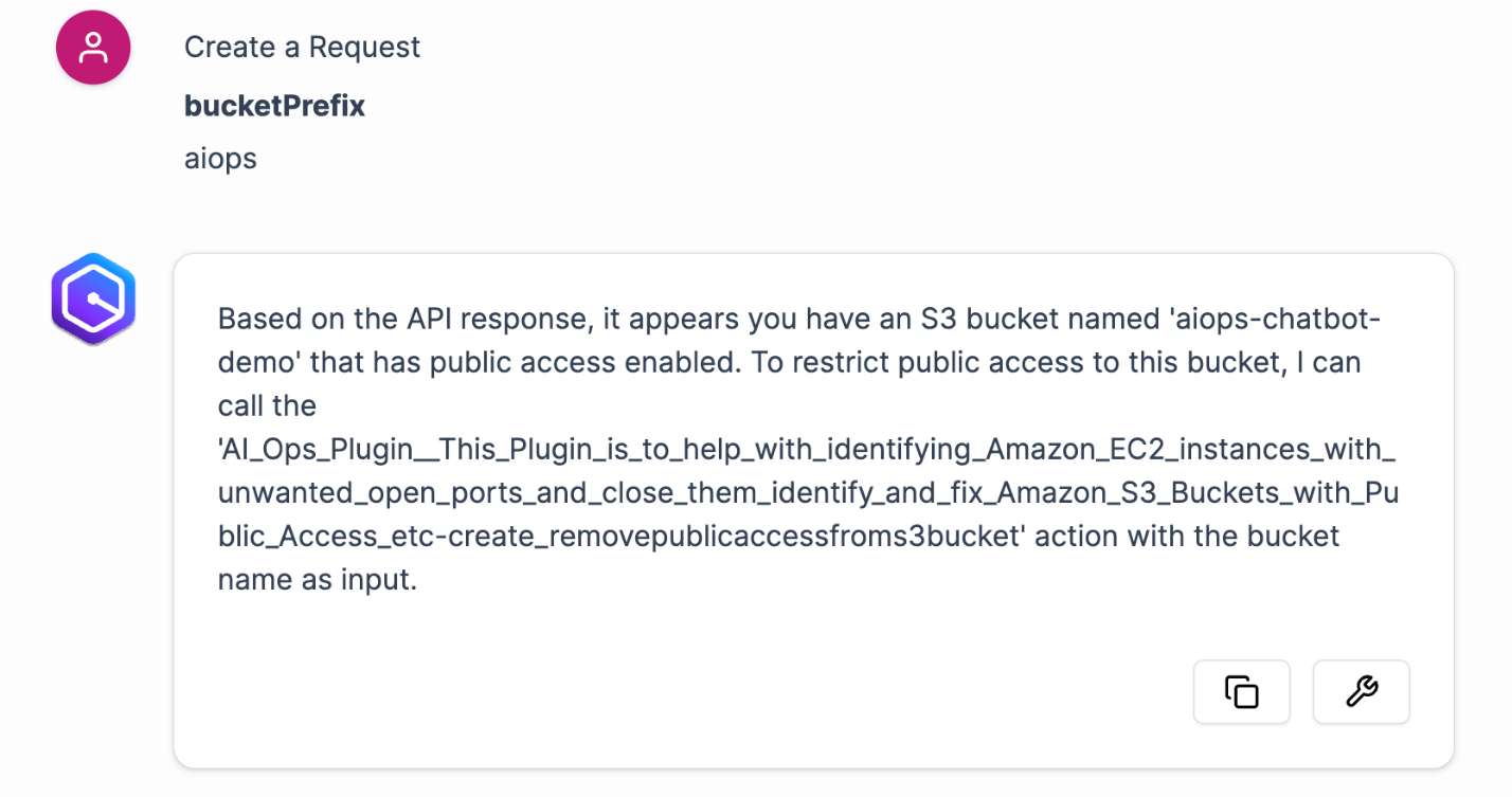 AIOps Answer - S3 Buckets