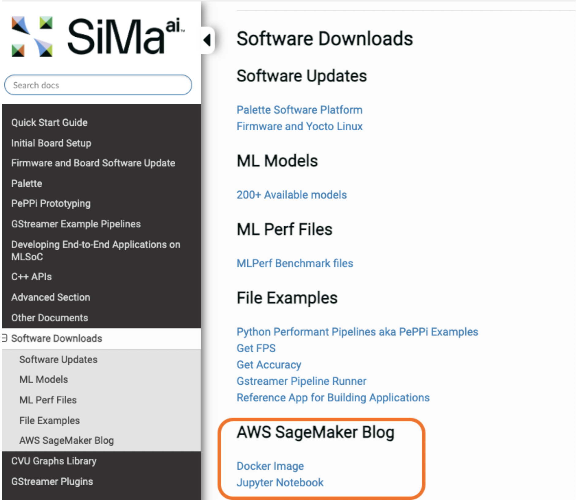 SiMa Developer Portal