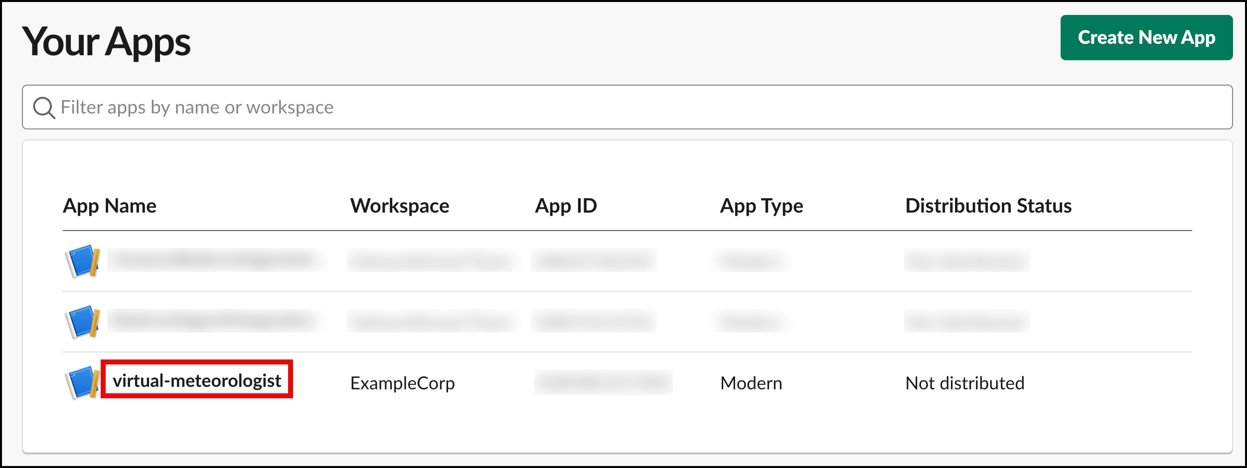 Slack Select Your Apps