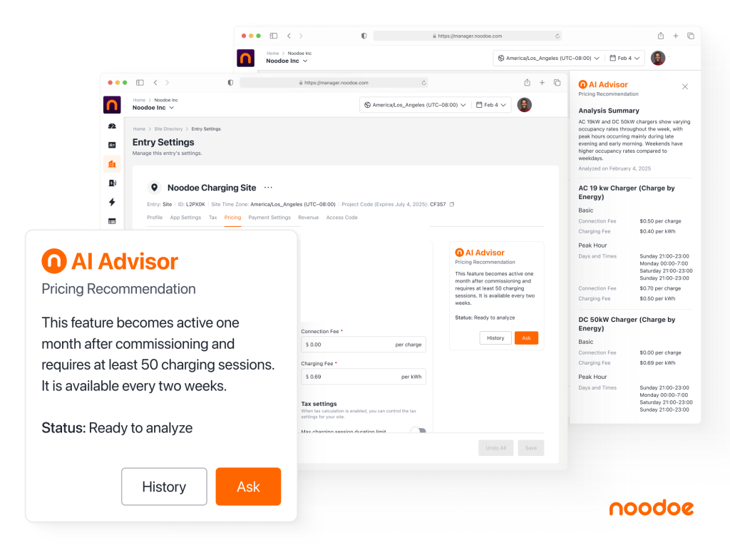 The following screenshot shows an example of the results in the UI.