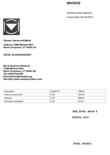 Invoice Template 3