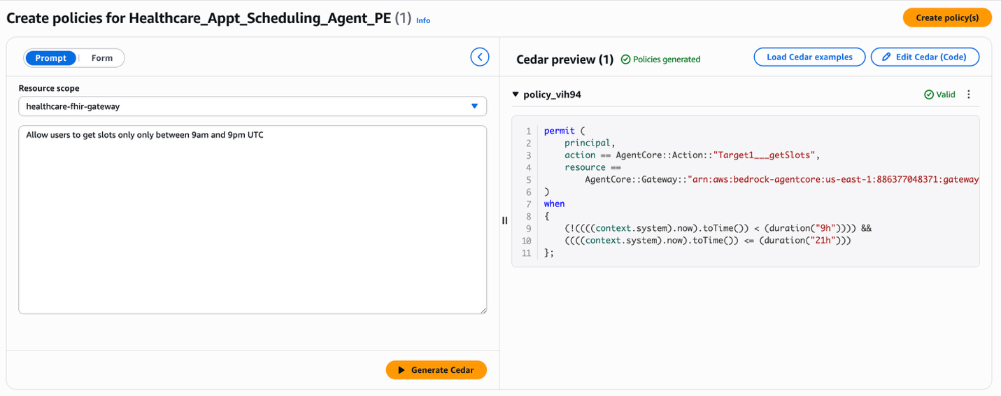 Policy for abuse controls