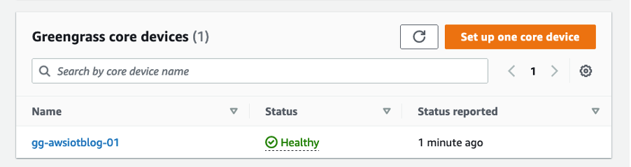 Greengrass core devices